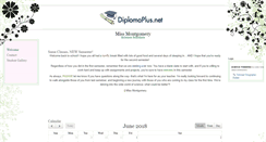 Desktop Screenshot of emontgomery.diplomaplus.net