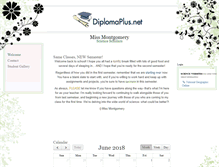 Tablet Screenshot of emontgomery.diplomaplus.net