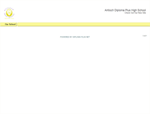 Tablet Screenshot of antioch.diplomaplus.net