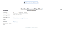 Tablet Screenshot of ccps.diplomaplus.net